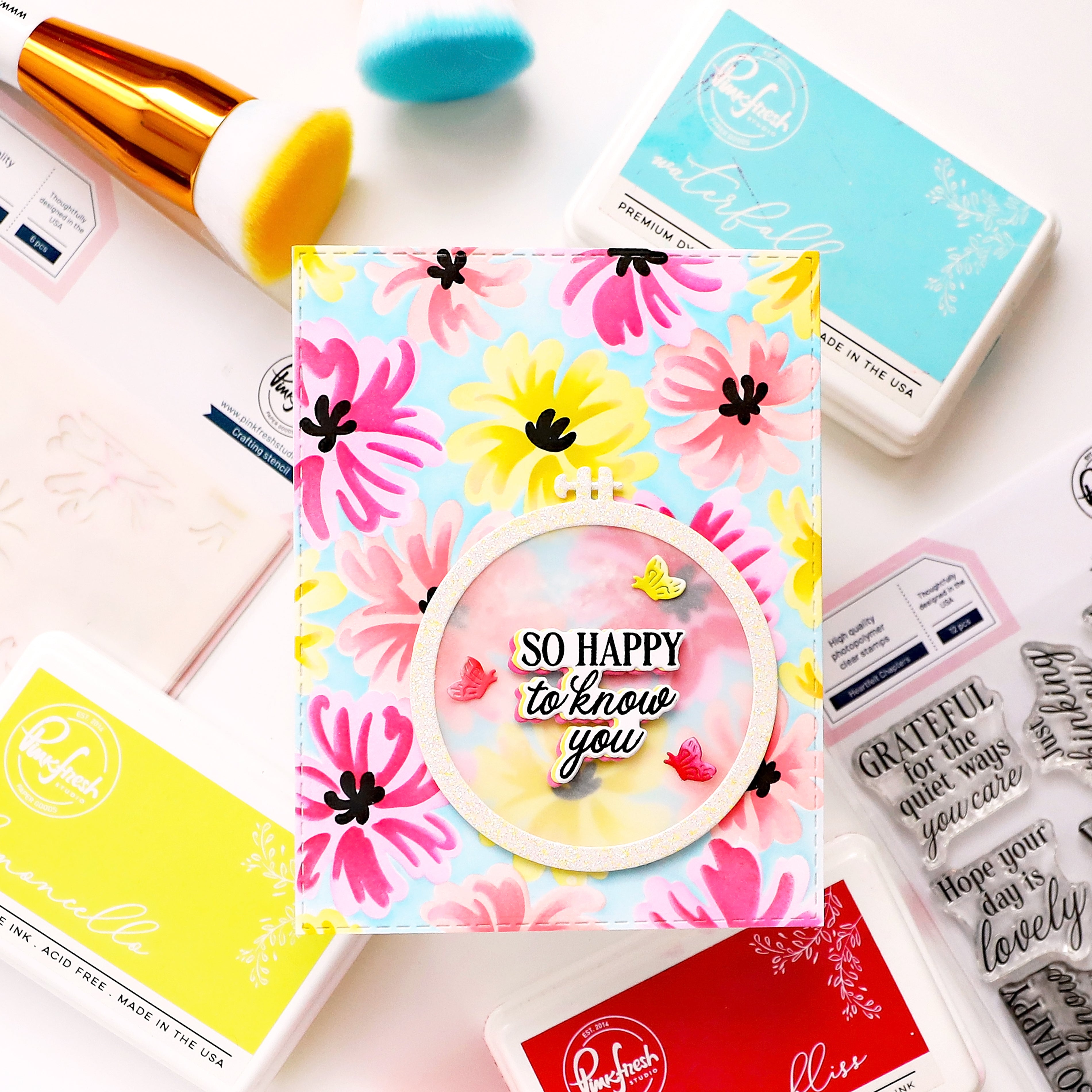 Embroidery Hoops die – Pinkfresh Studio