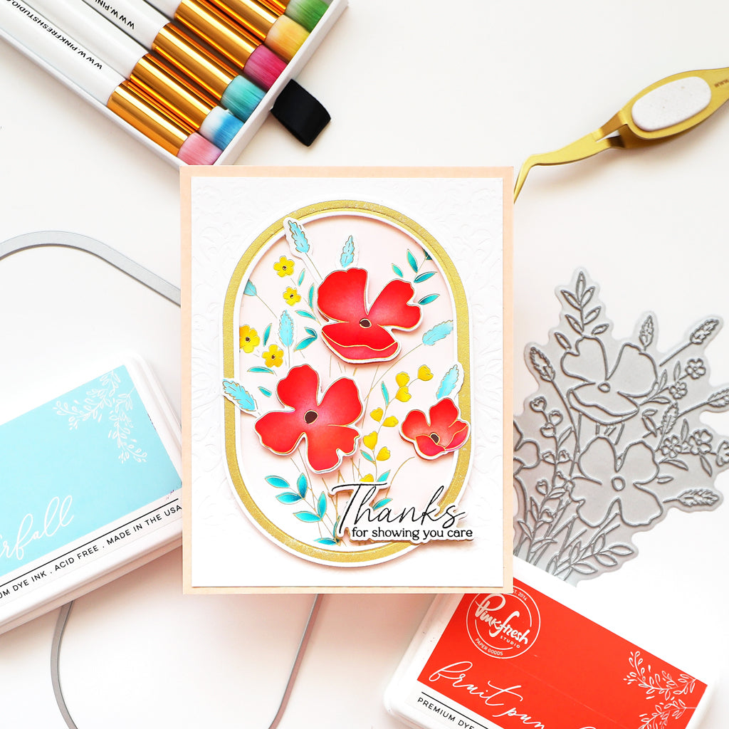 Nested Elongated Ovals press plate – Pinkfresh Studio