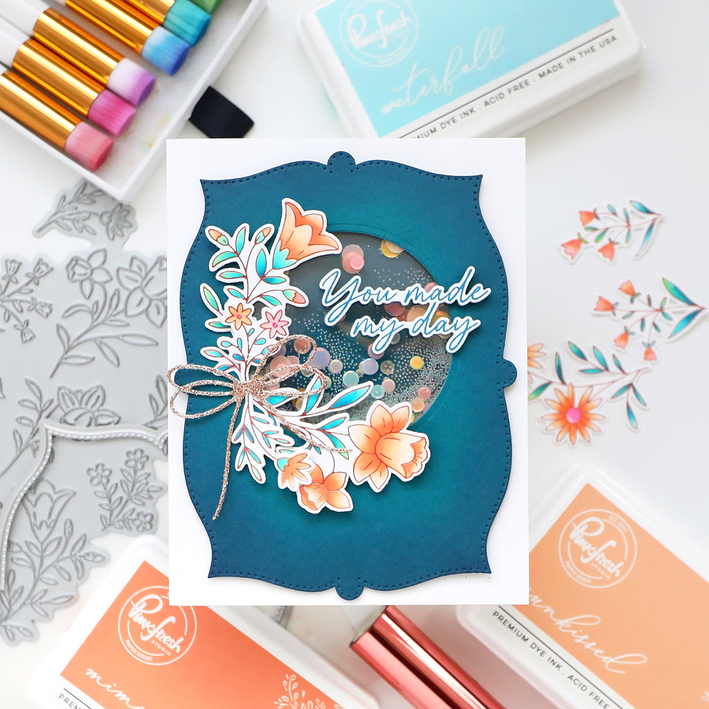 Print Shop: Modern Botanicals stencil