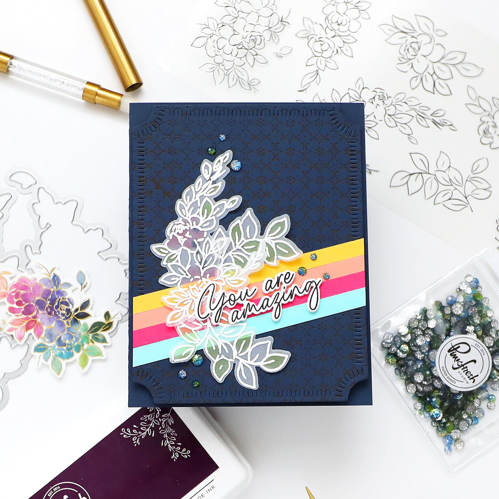 Vines & Roses die – Pinkfresh Studio