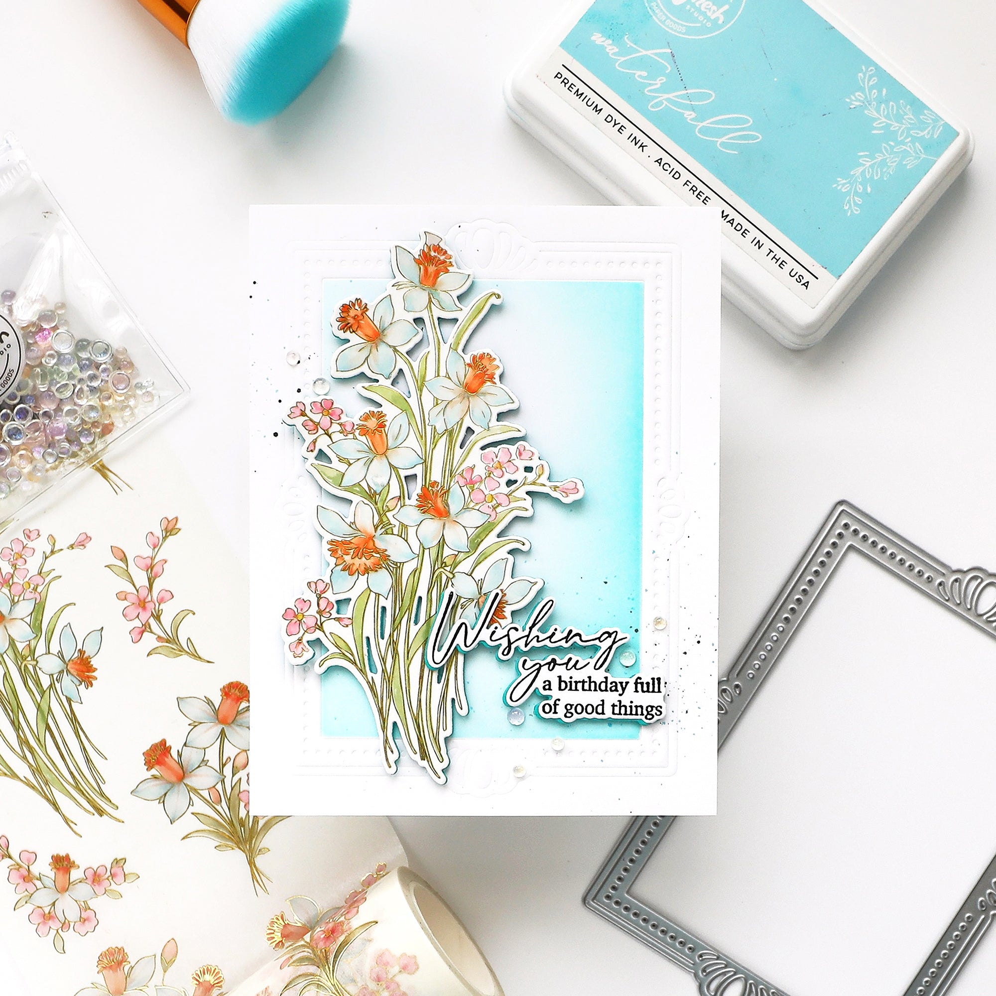 Whispering Daffodils die – Pinkfresh Studio