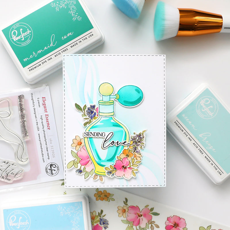 Fragrance Notes stencil