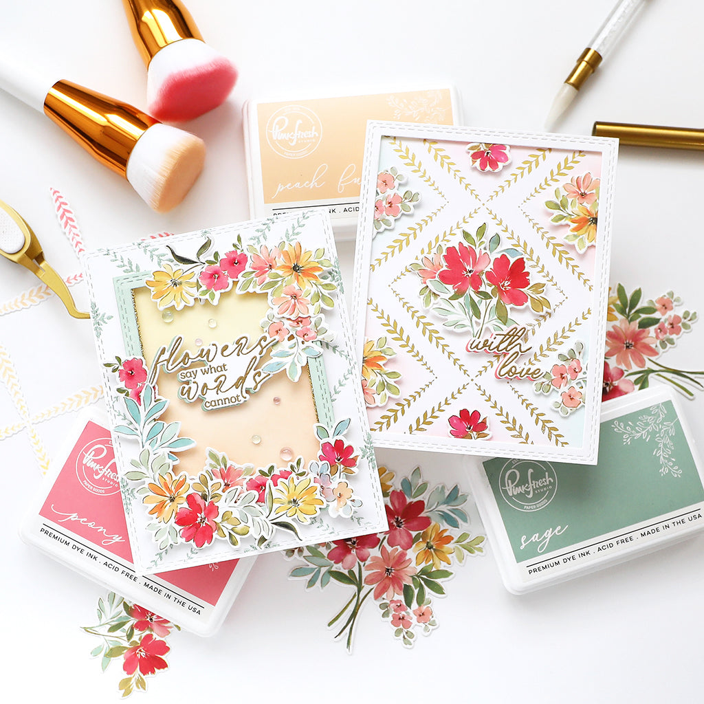 Flowers for the Soul washi – Pinkfresh Studio