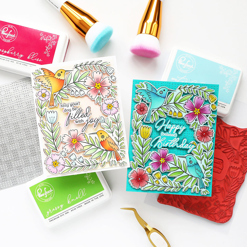 Happy Hummingbirds die – Pinkfresh Studio