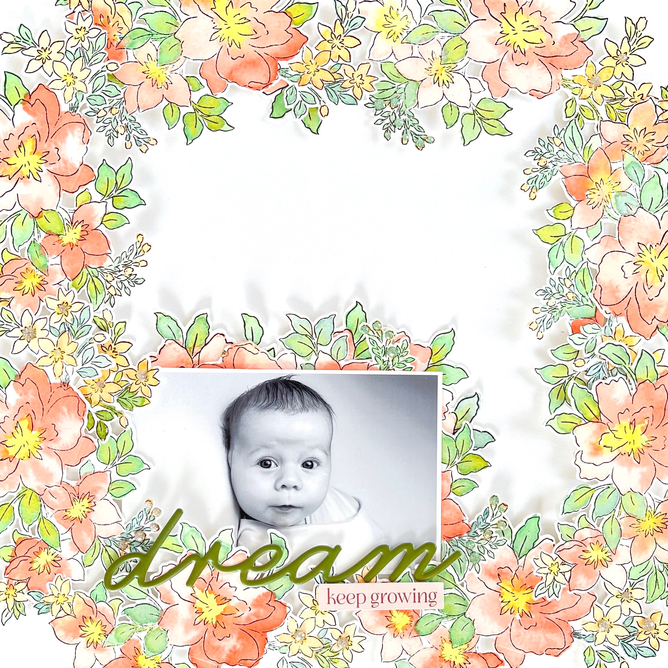 Grow Wild stamp – Pinkfresh Studio