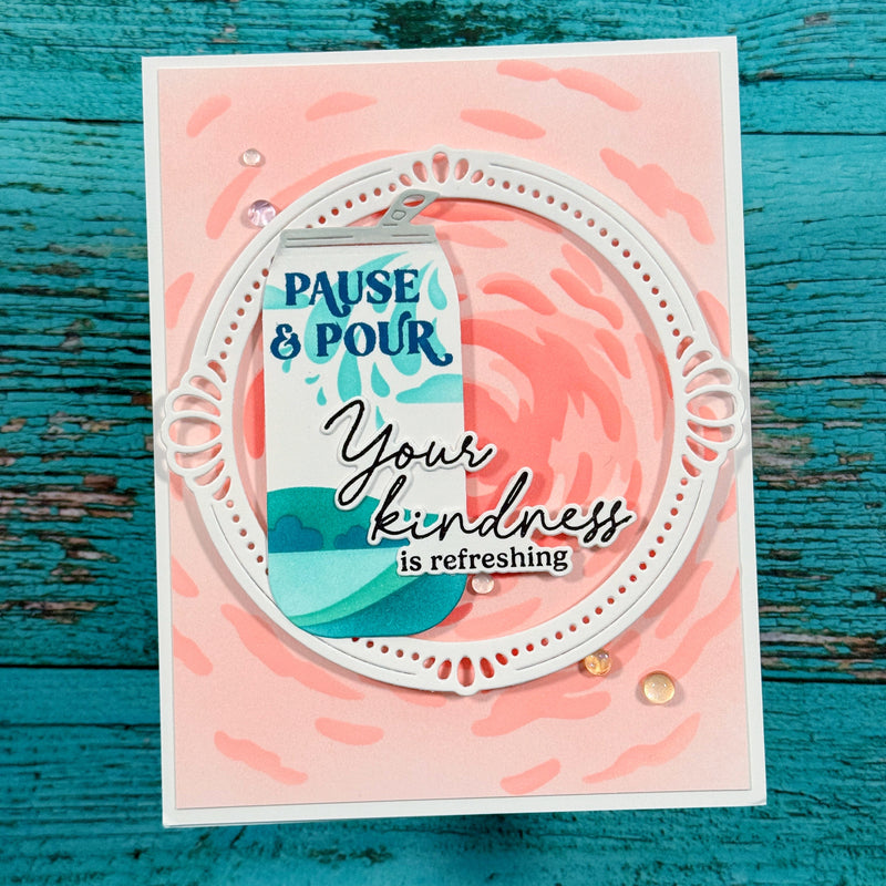 Sippable Scenes stamp