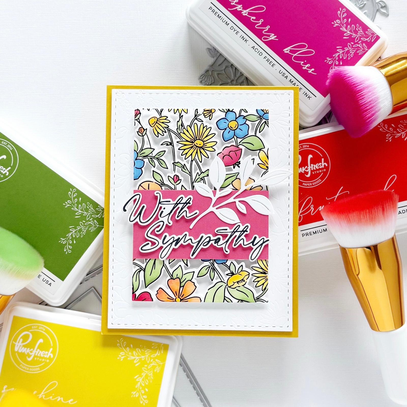 Garden Medley die – Pinkfresh Studio