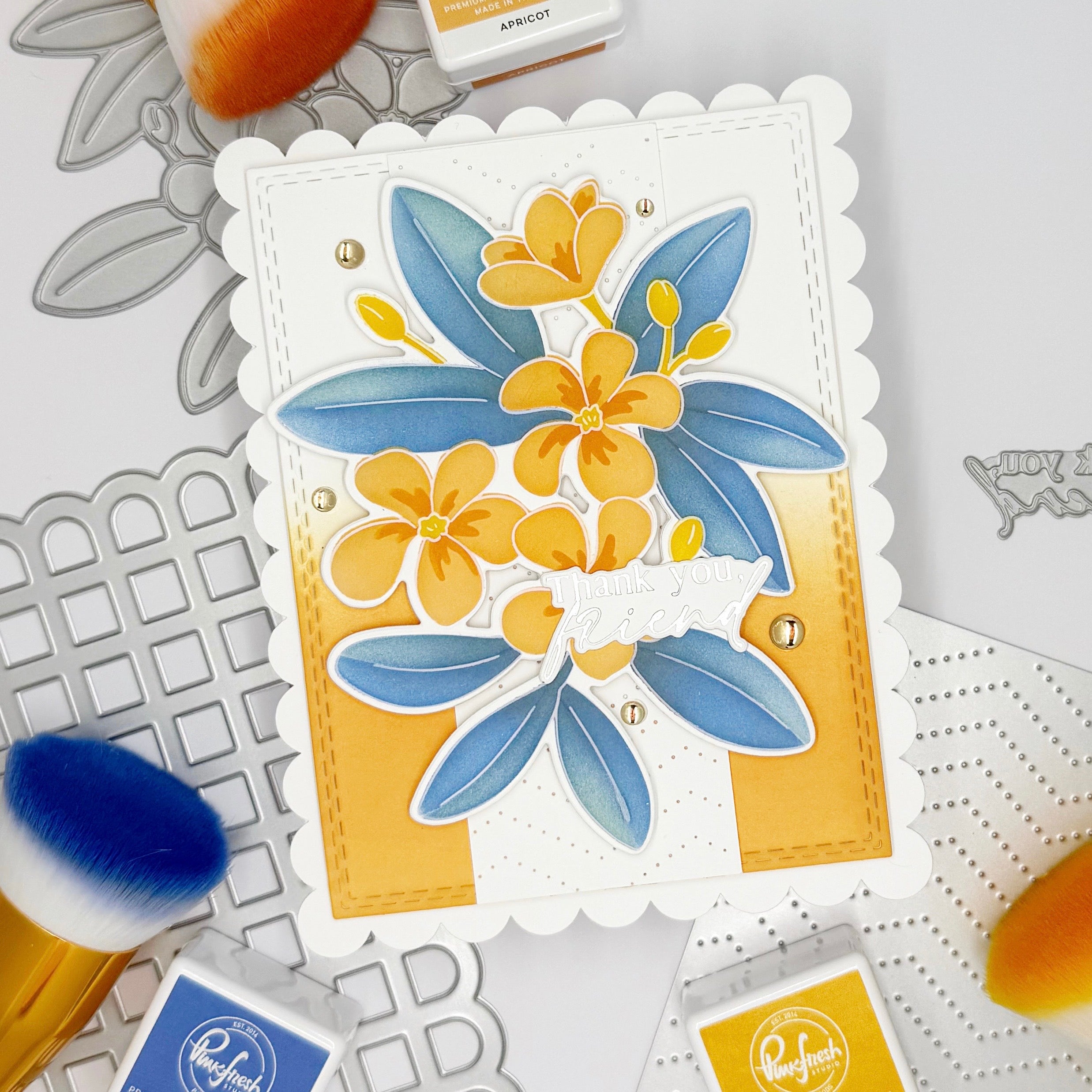 Plumeria press plate