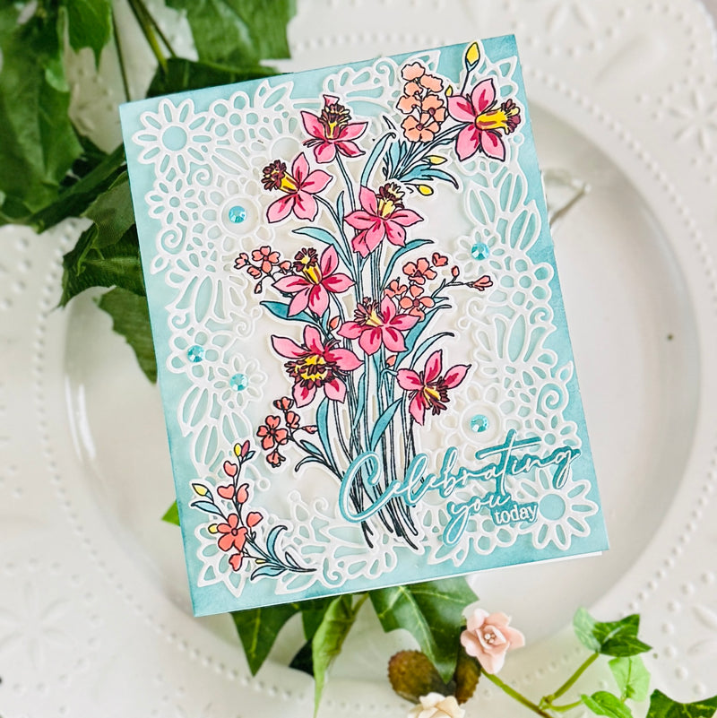 Whispering Daffodils stamp
