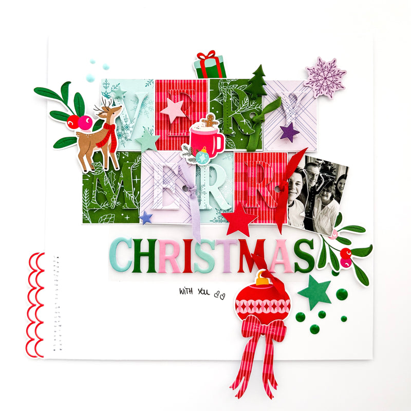 Very Merry Christmas: 12x12 Paper Pack