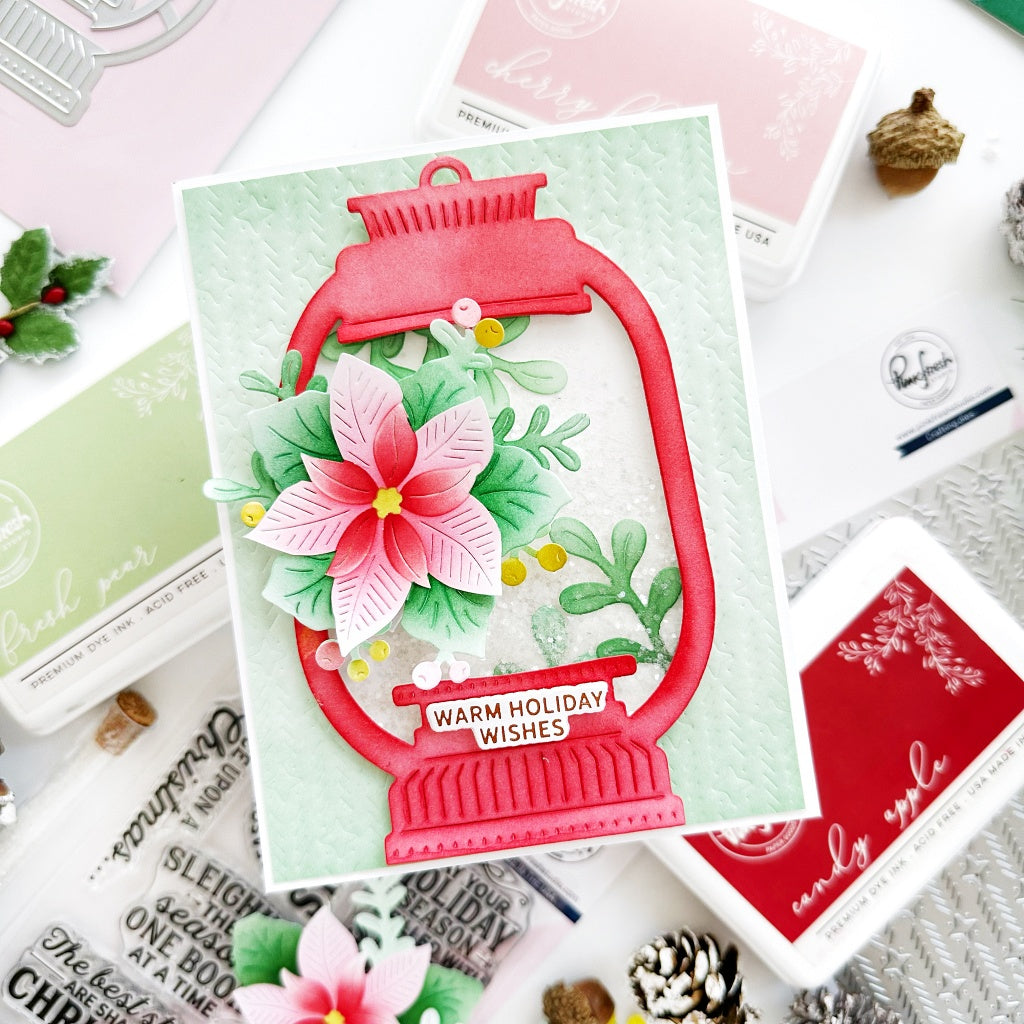 Whispers of Poinsettia die – Pinkfresh Studio