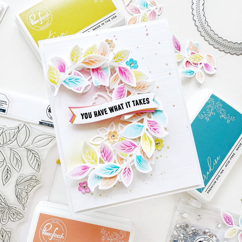 Fluttering Butterflies stamp