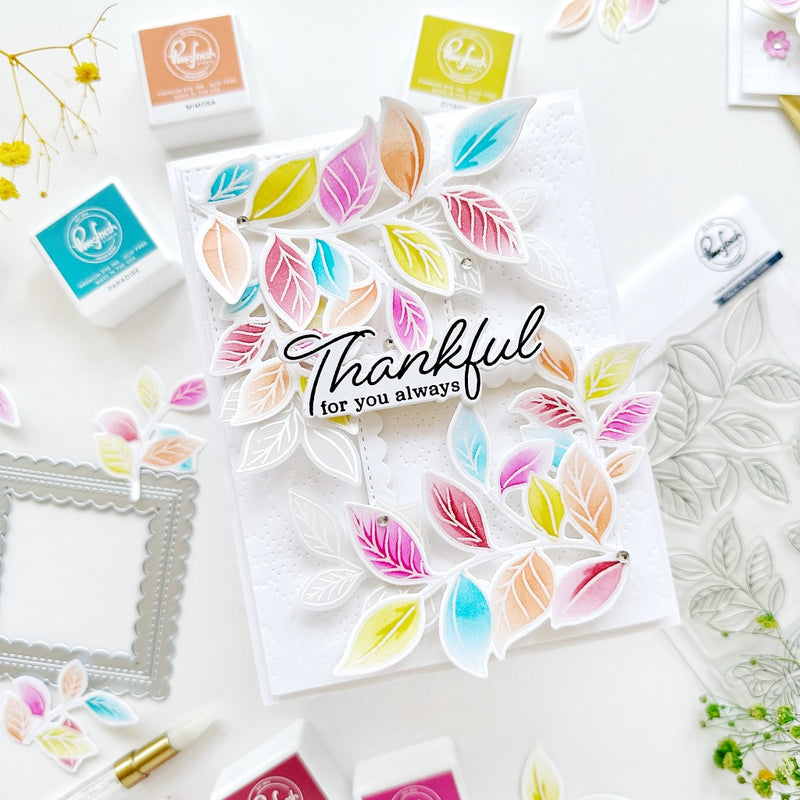 Fluttering Butterflies stamp