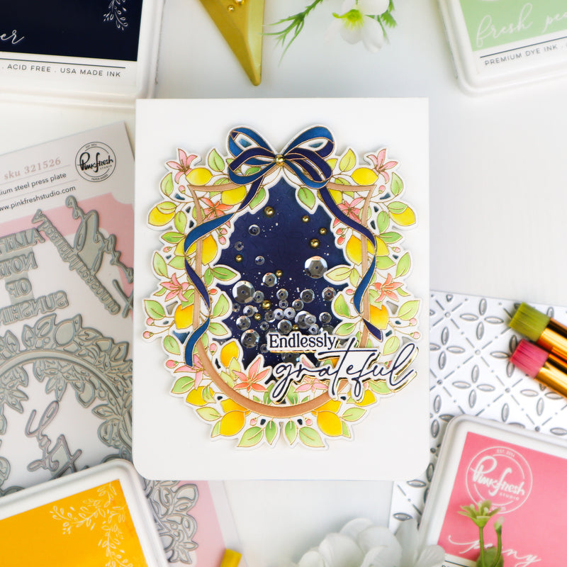 Lemon Blossom Crest stamp
