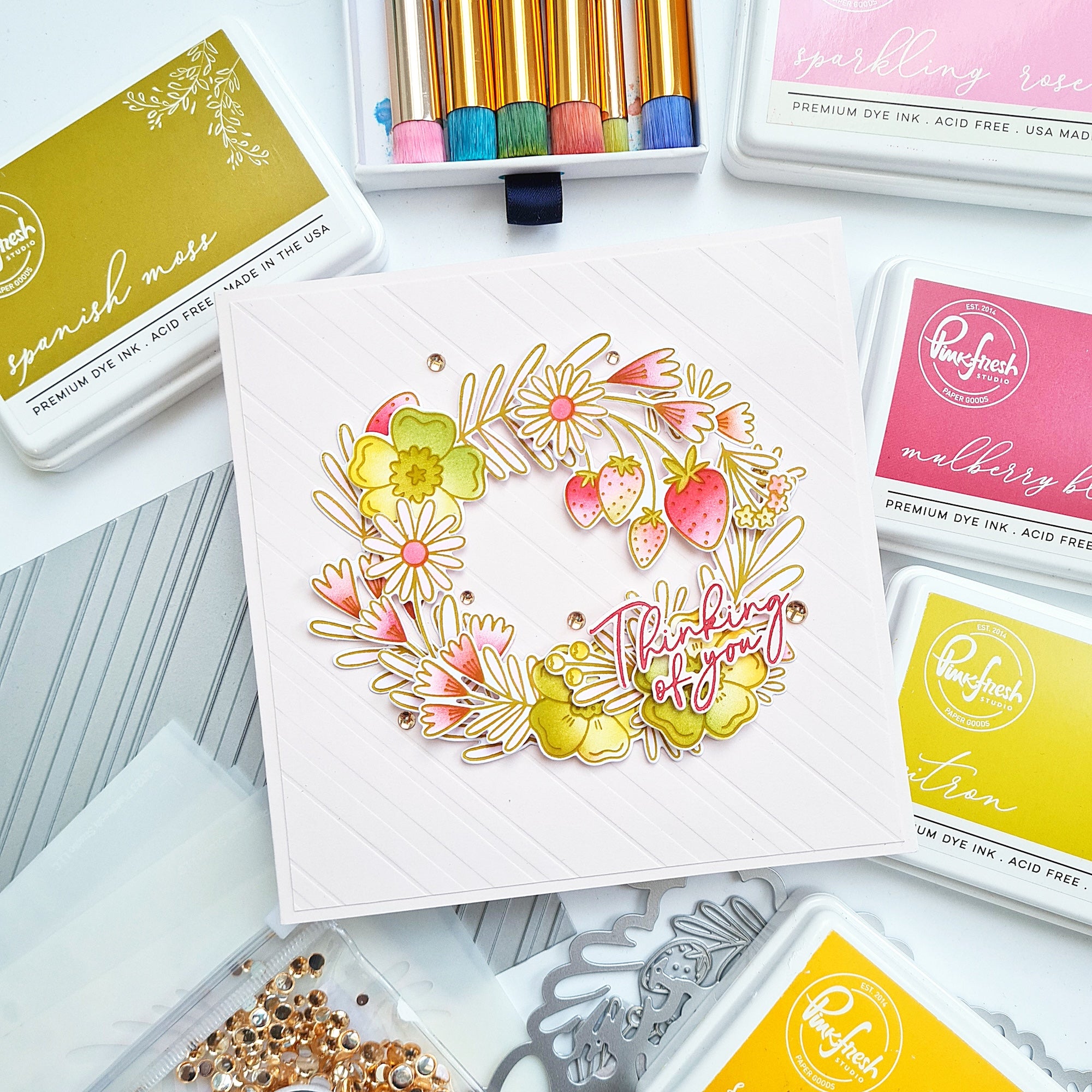 Berries & Blossoms die – Pinkfresh Studio