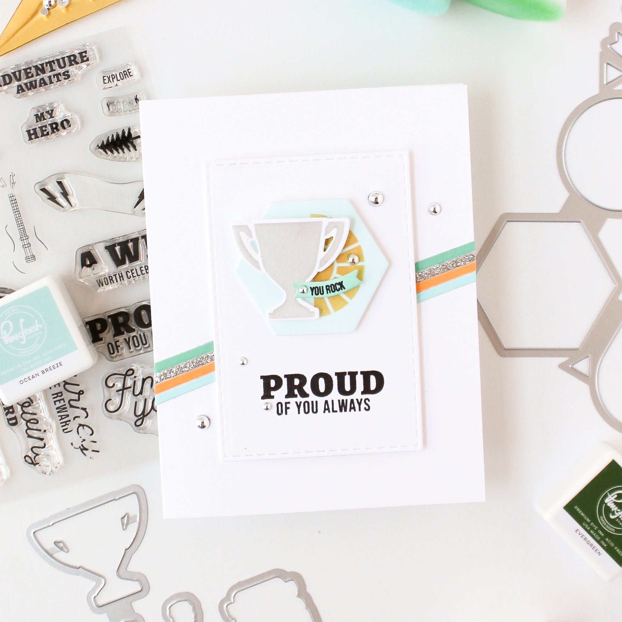 Mark the Moment stamp – Pinkfresh Studio