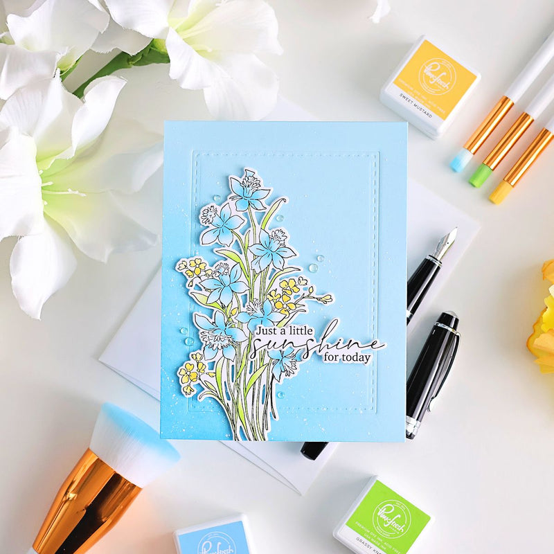Whispering Daffodils stamp