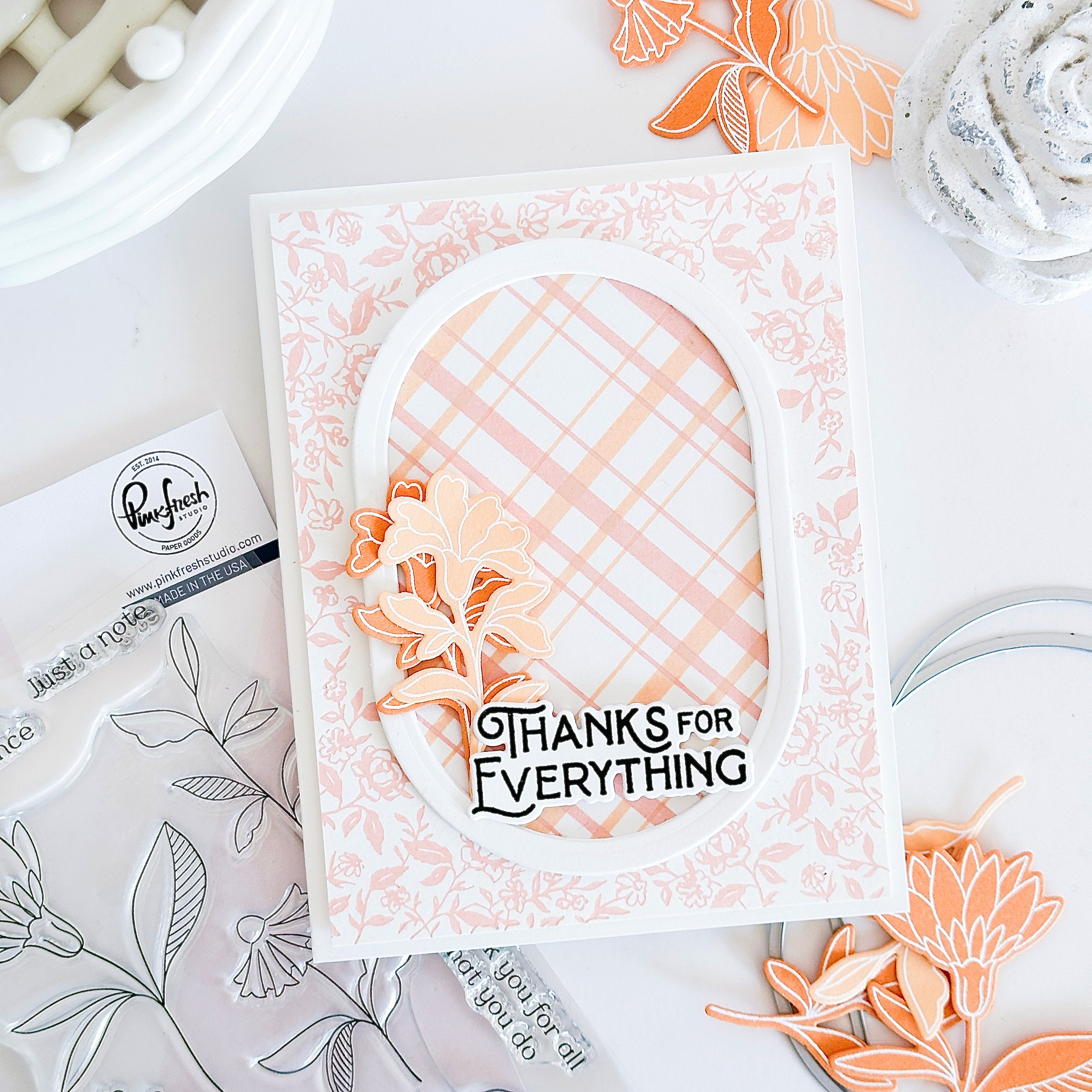 Nested Elongated Ovals press plate – Pinkfresh Studio