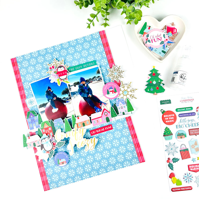Very Merry Christmas: Chipboard Titles
