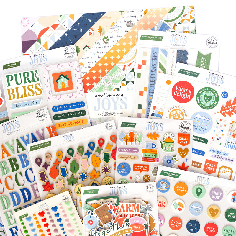 Ordinary Joys Scrapbook Collection Bundle