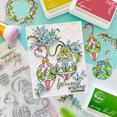 Seasonal Sprigs stencil