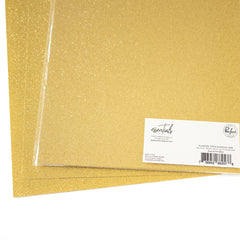 Essentials Glitter Cardstock: Gold