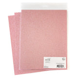 Essentials Glitter Cardstock: Blush