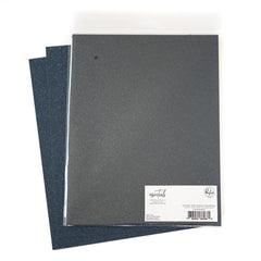 Essentials Glitter Cardstock: Midnight Navy