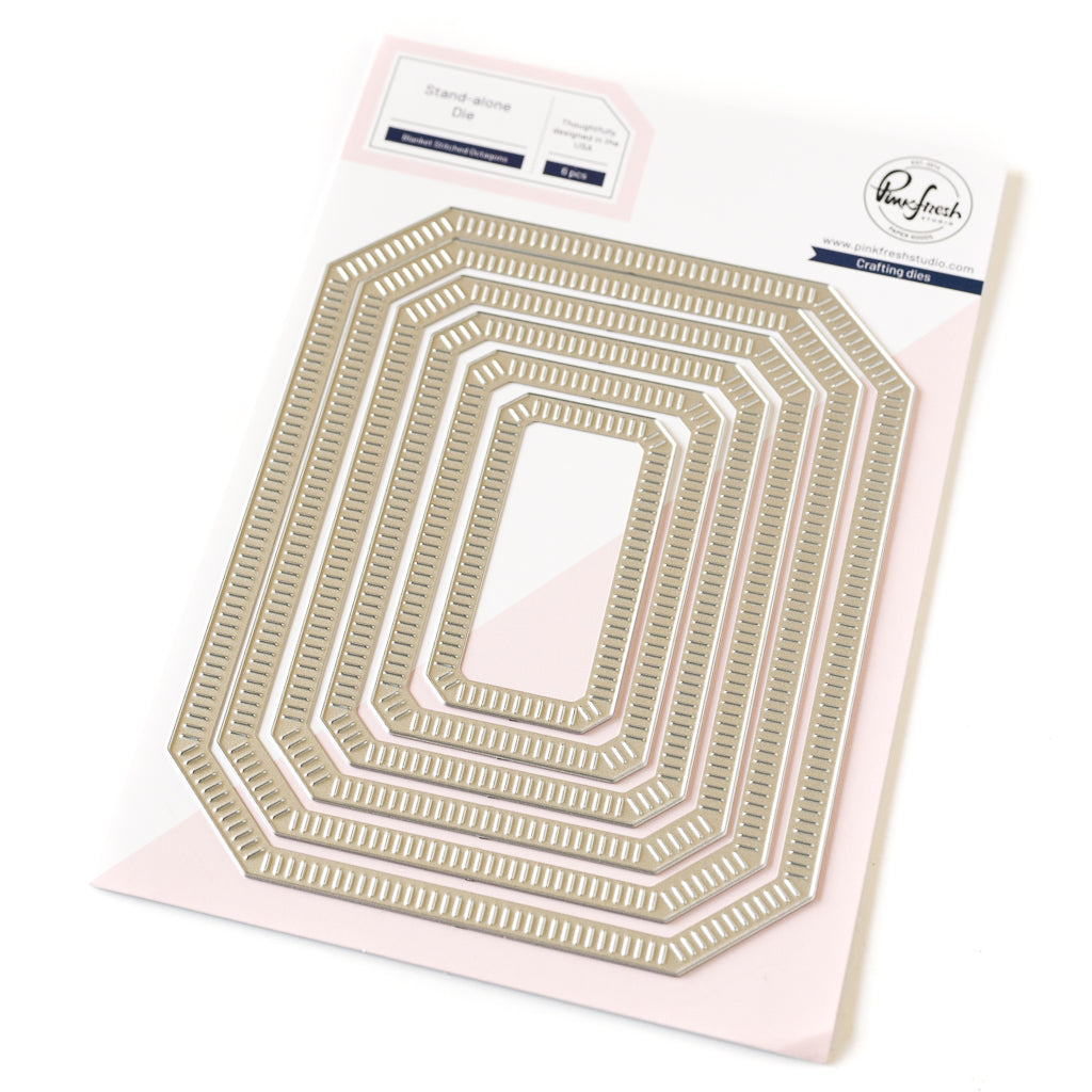 Essentials: Blanket Stitched Octagons die