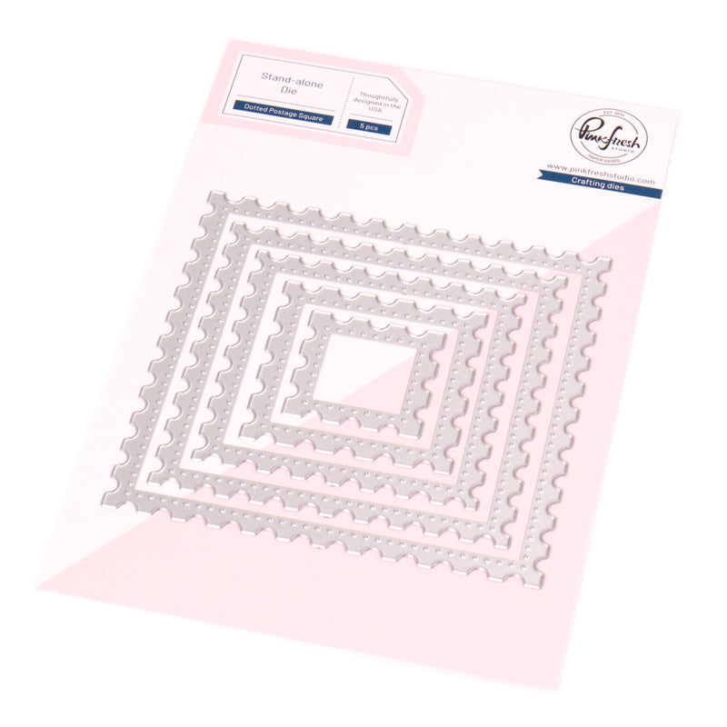 Essentials: Dotted Postage Square die