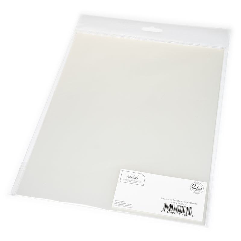 Heat-Resistant Acetate Sheets