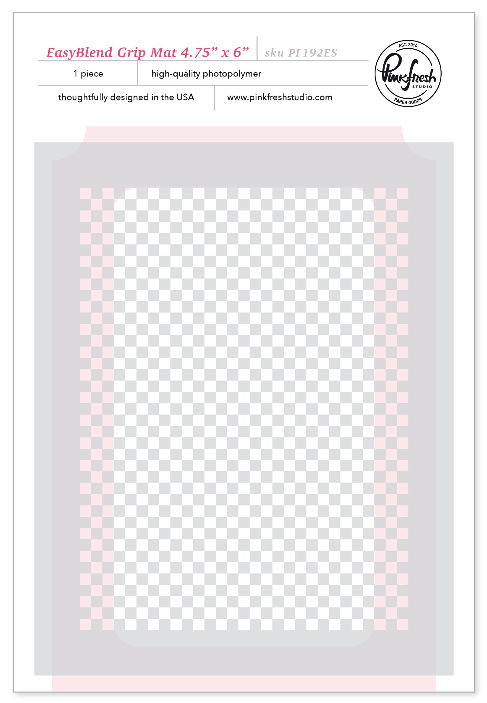 EasyBlend Grip Mat 4.75" x 6"