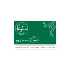 Premium Dye ink Pad : Spruce Tips