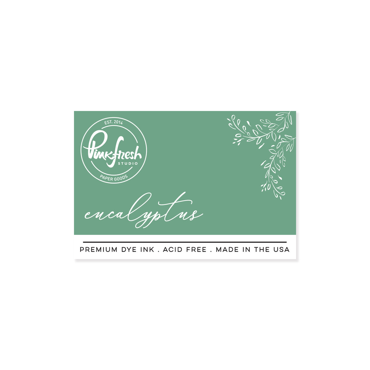 Premium Dye Ink Pad : Eucalyptus
