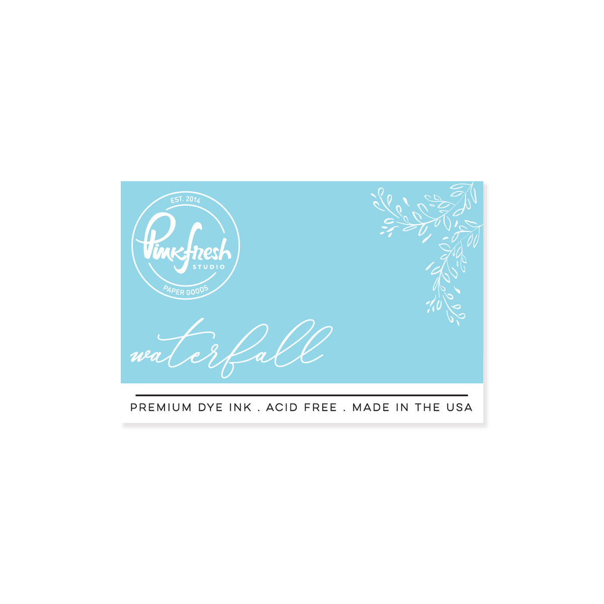 Premium Dye Ink Pad : Waterfall