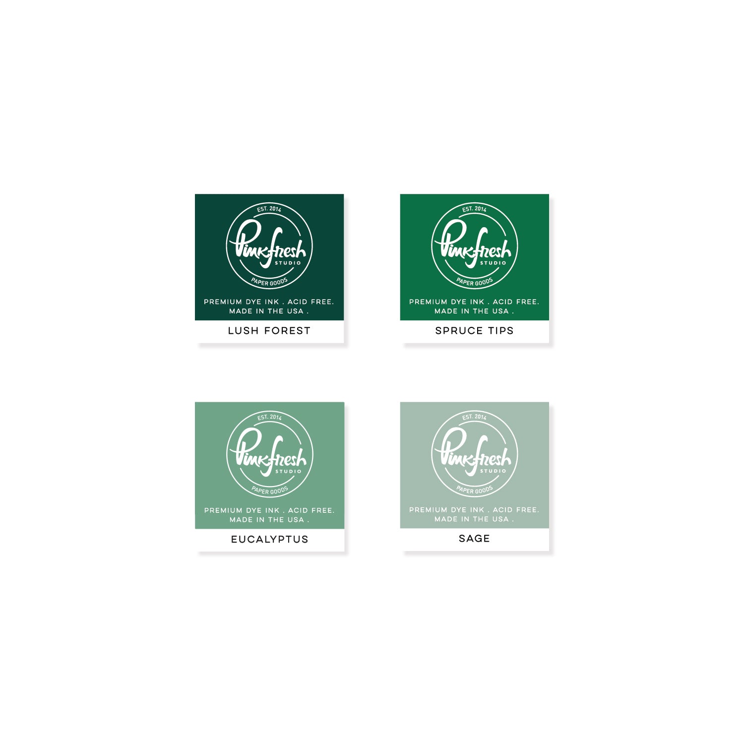 Green Gables Ink Cube Pack Green Gables Ink Cube Pack