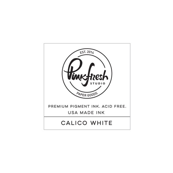 Premium pigment ink cube: Calico White