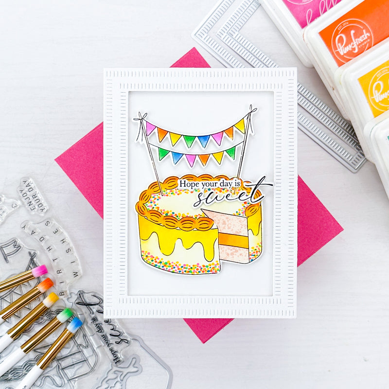 Essentials: Blanket Stitched Rectangle die set