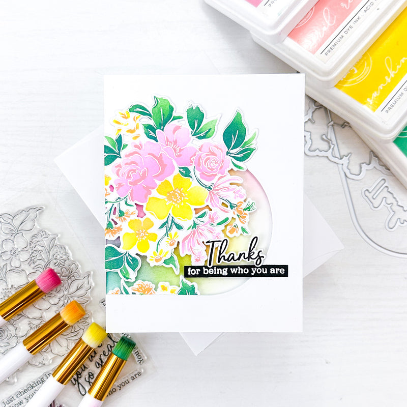 Handpicked Flowers stamp