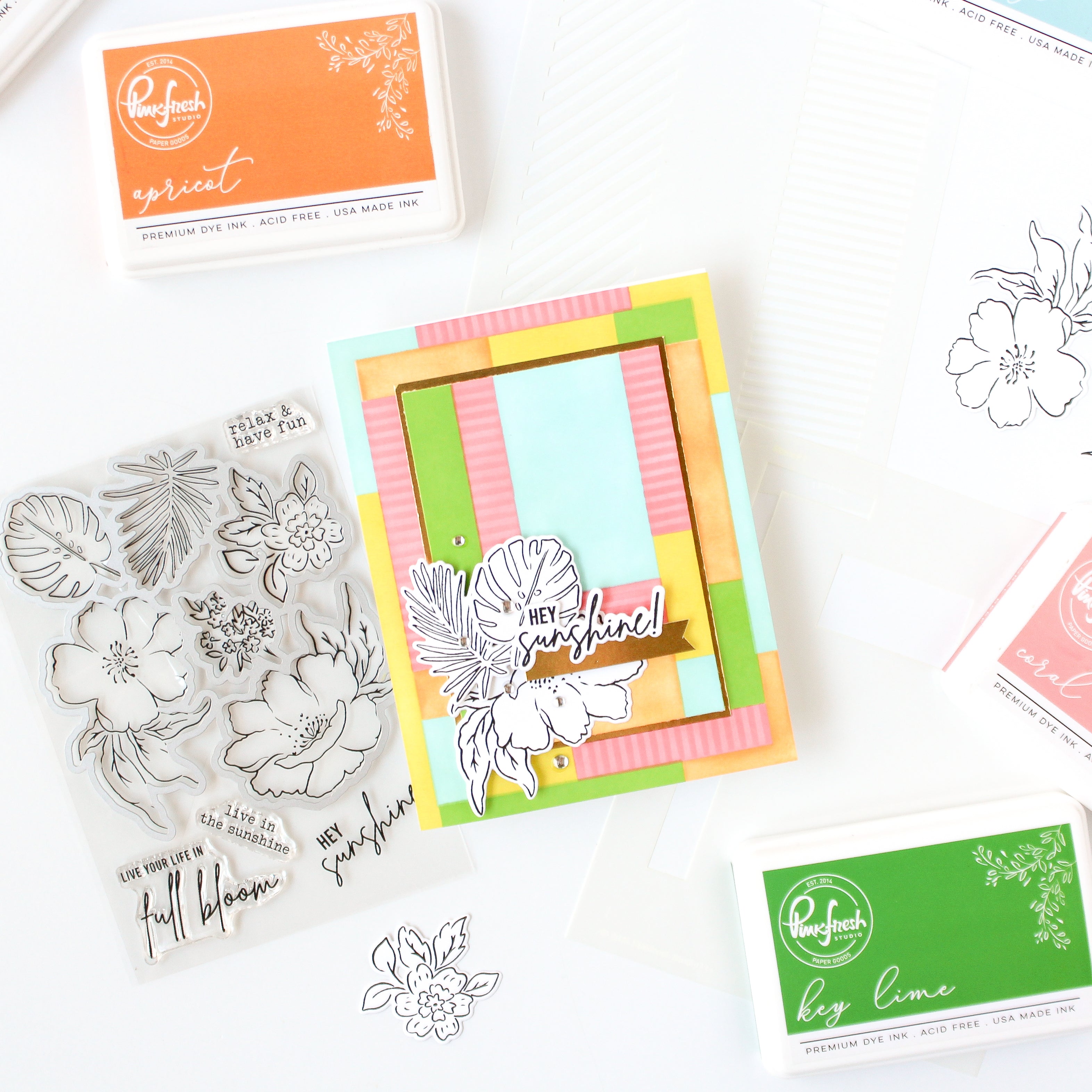 Sunshine on my Mind: Stamp – Pinkfresh Studio
