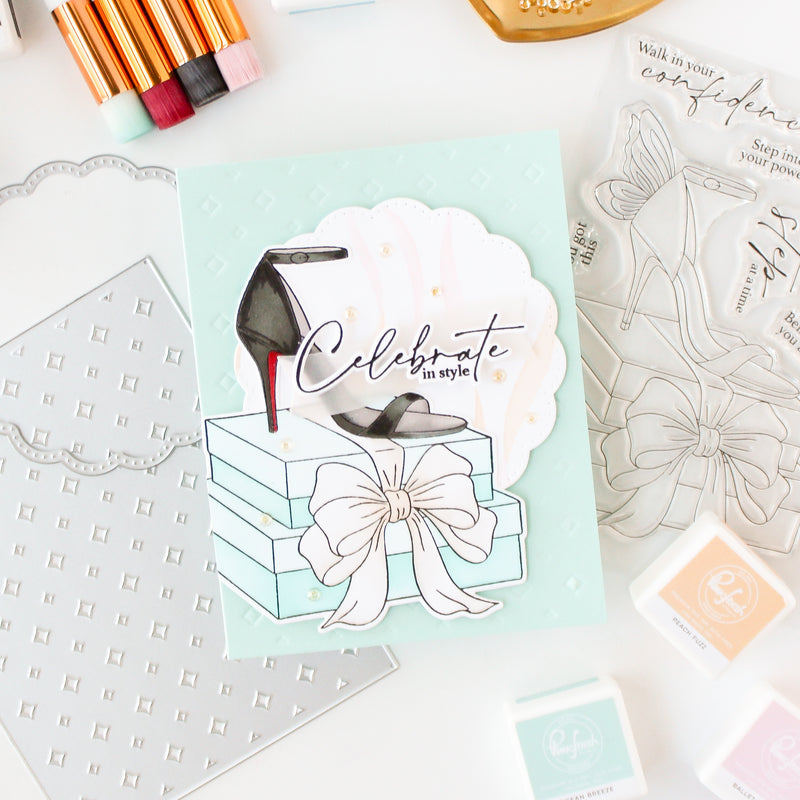Step into Style stamp