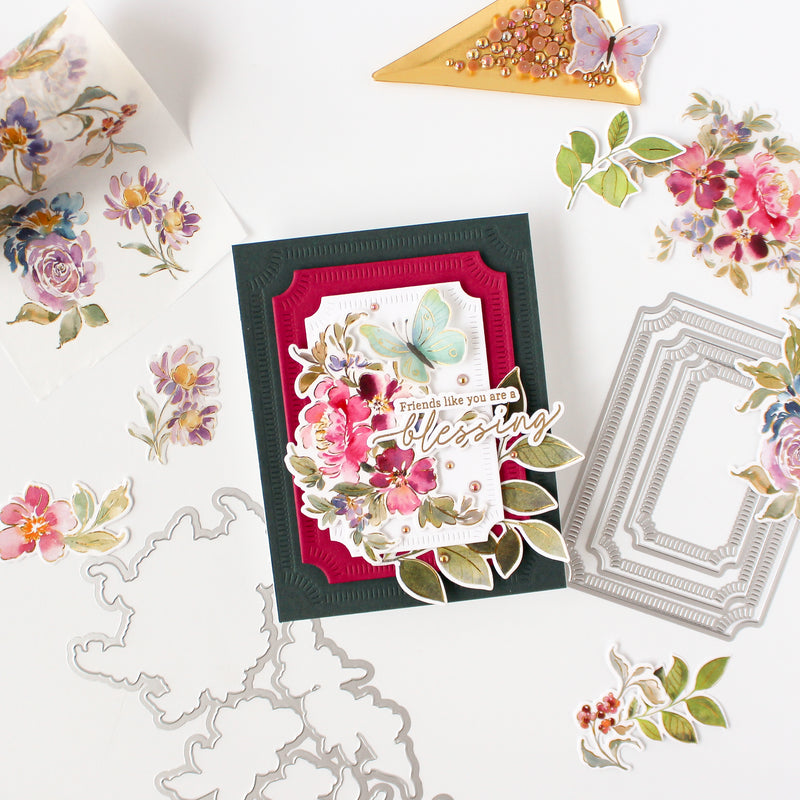 Artsy Floral die