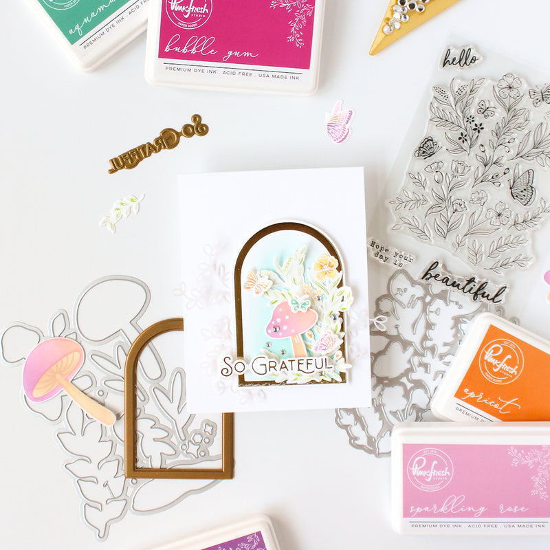 Butterfly Garden stamp