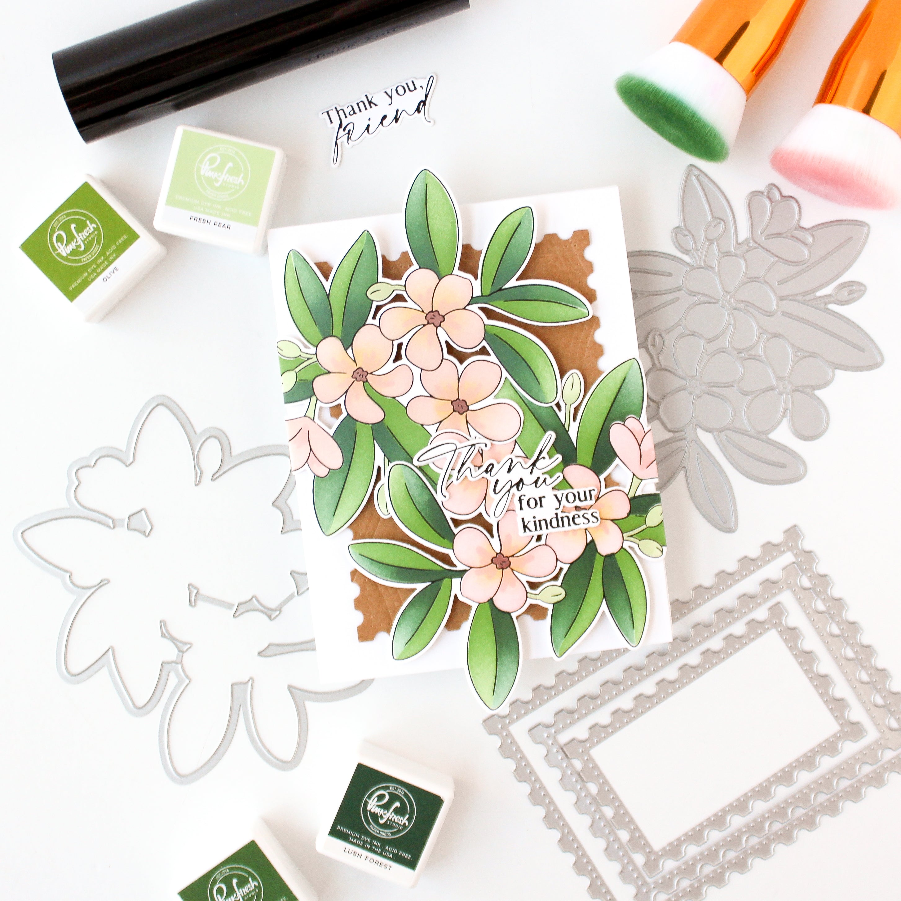 Plumeria press plate