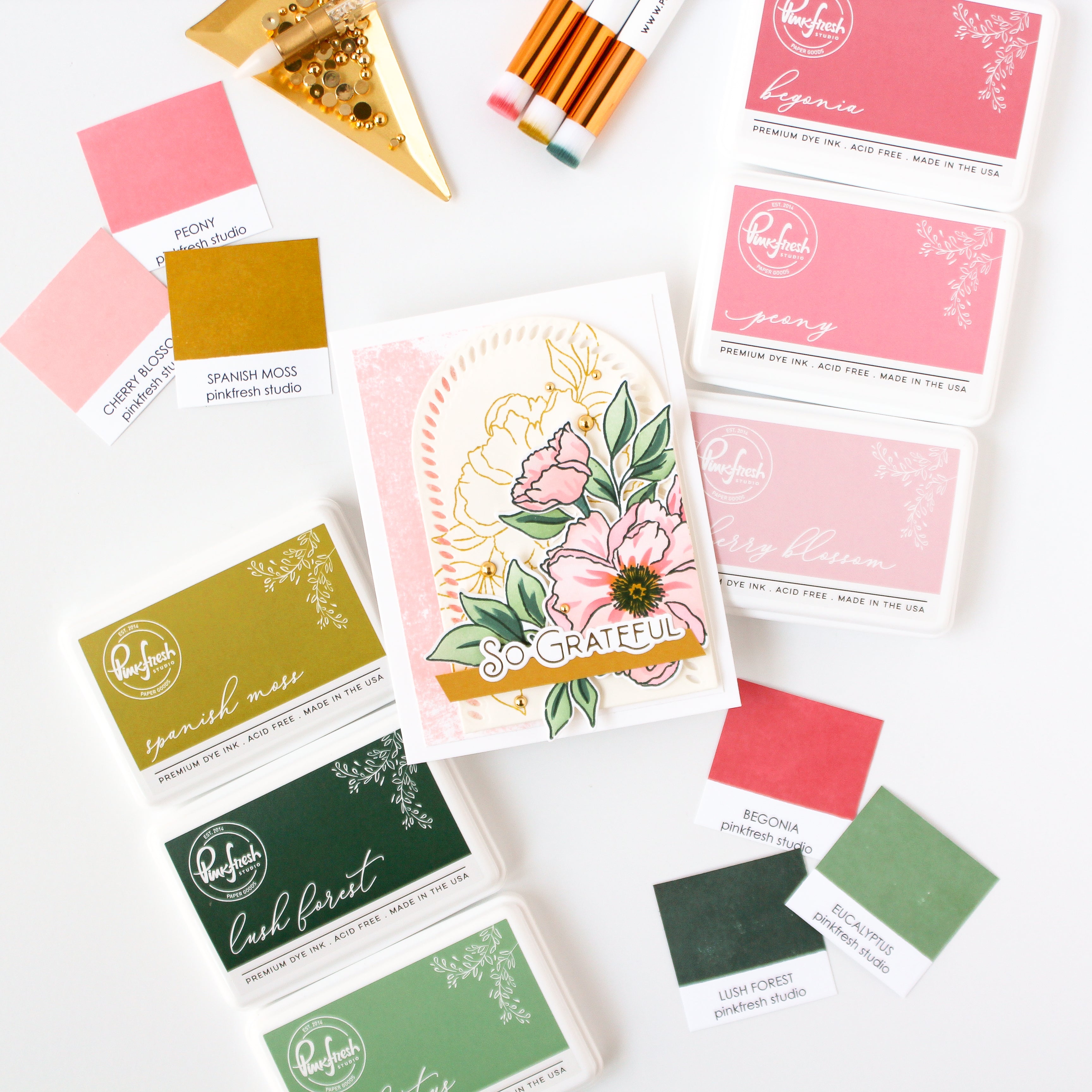 Wonderful Sentiments hot foil – Pinkfresh Studio