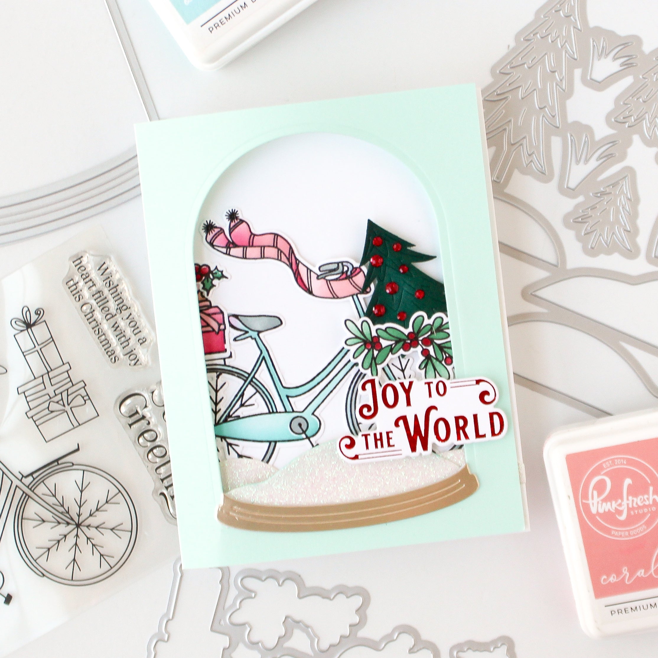 Holiday Bicycle die – Pinkfresh Studio