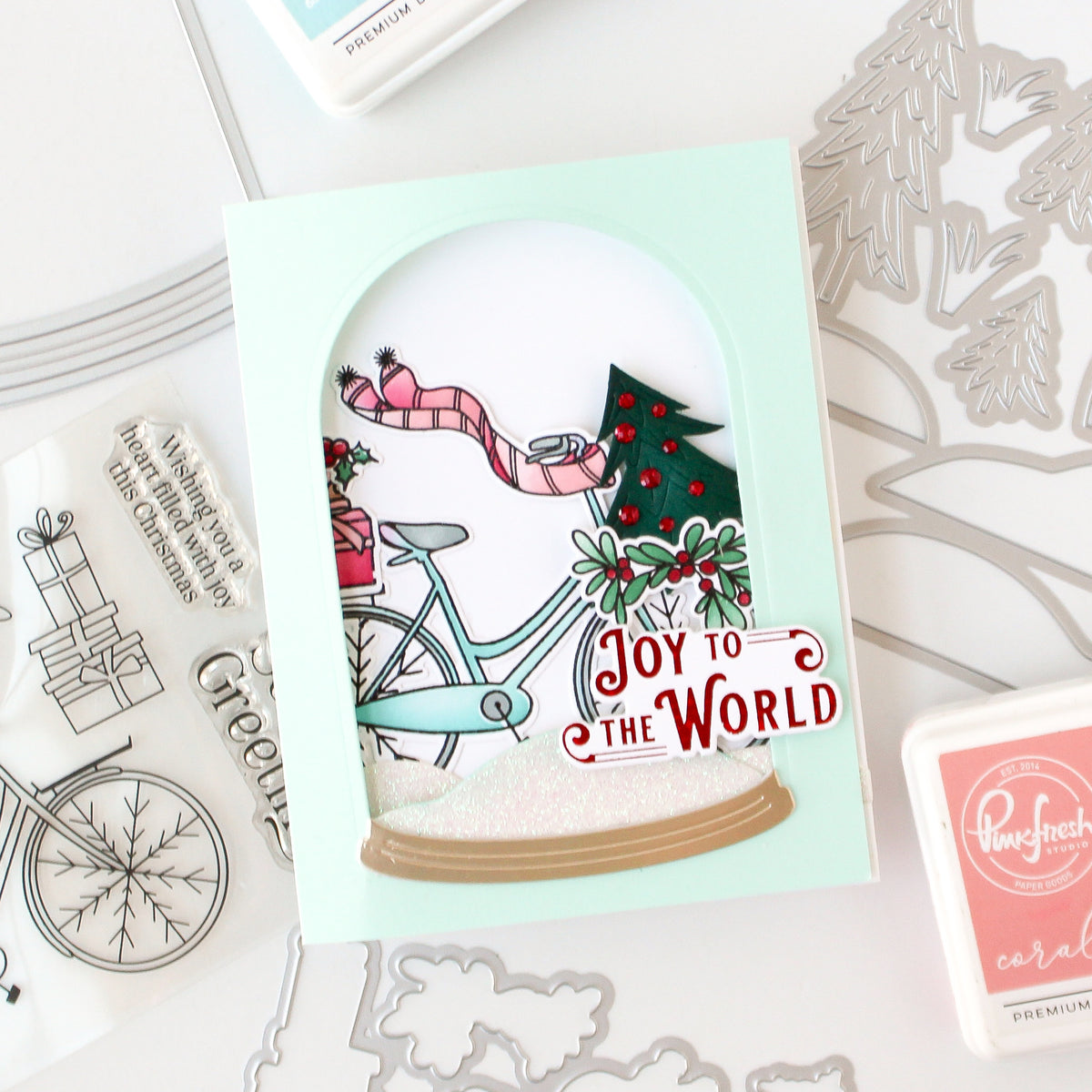 Holiday Bicycle stamp