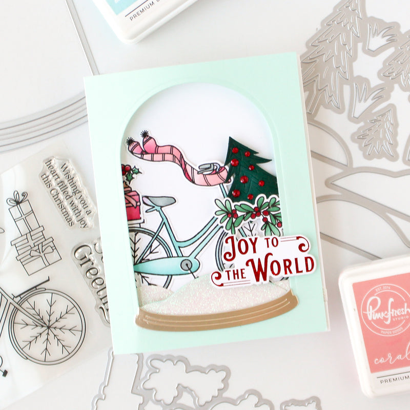 Holiday Bicycle stamp