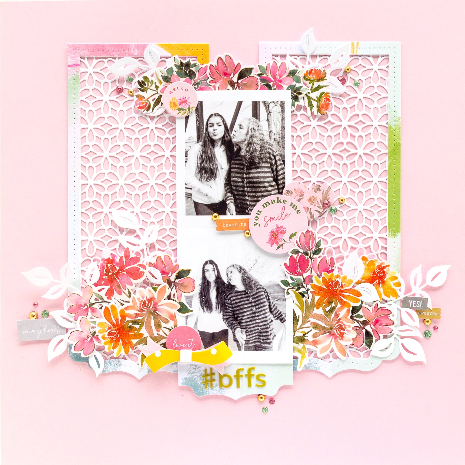 Artistic Magnolias die – Pinkfresh Studio