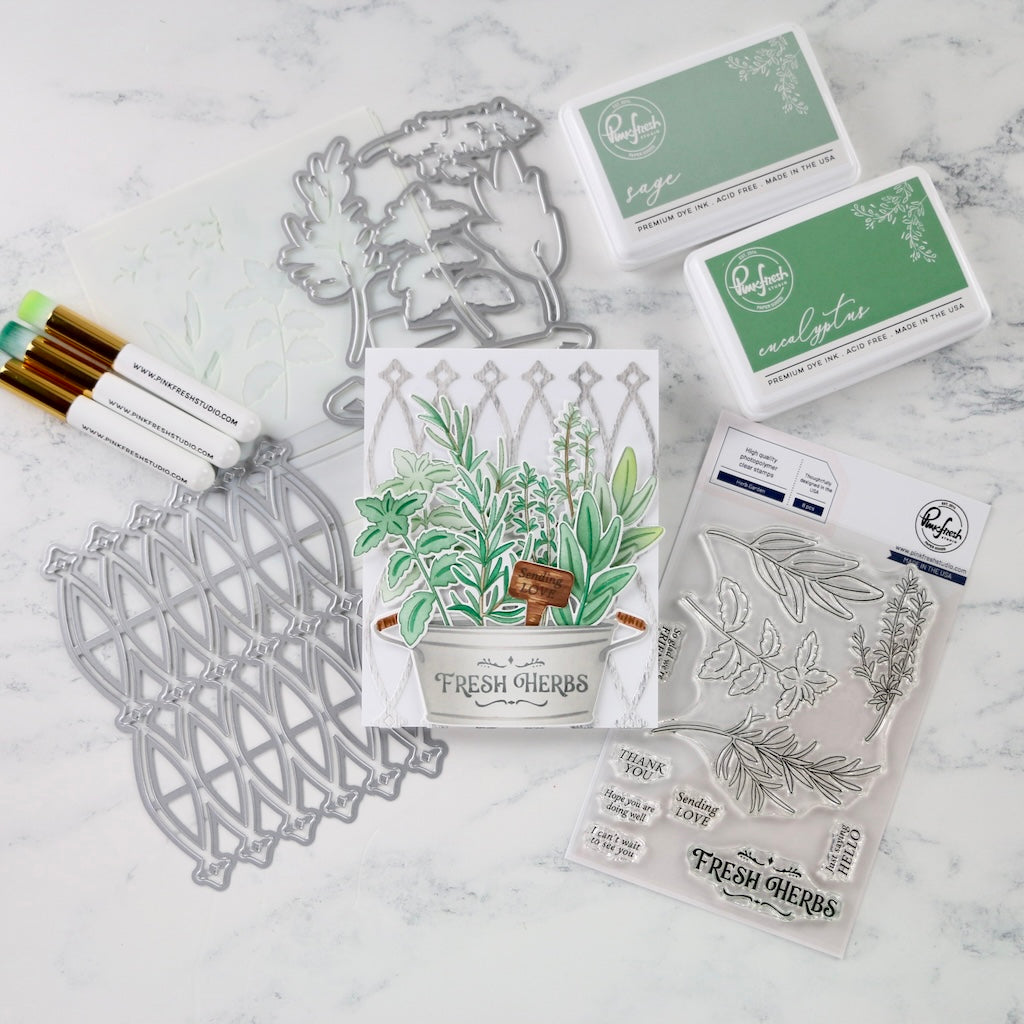 Herb Garden stencil